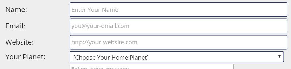 Applying CSS to a HTML Select Input Box