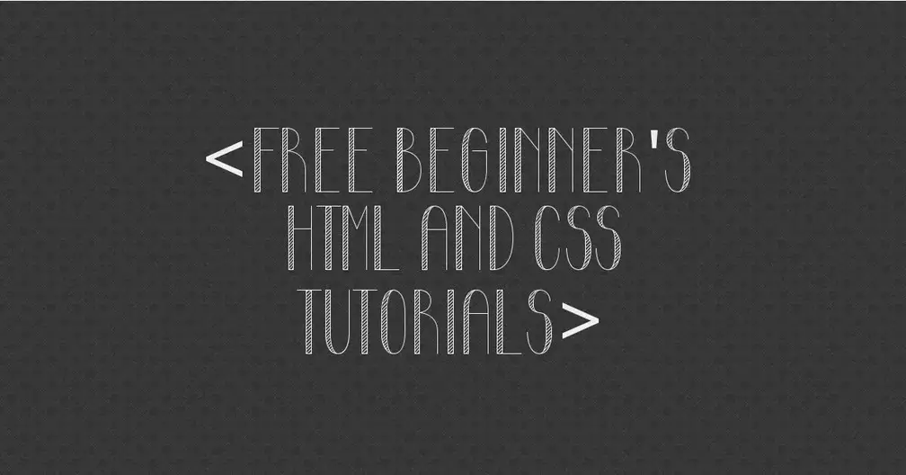 Free HTML and CSS Tutorials Online - Learn Coding From the Free Tutorial Centre